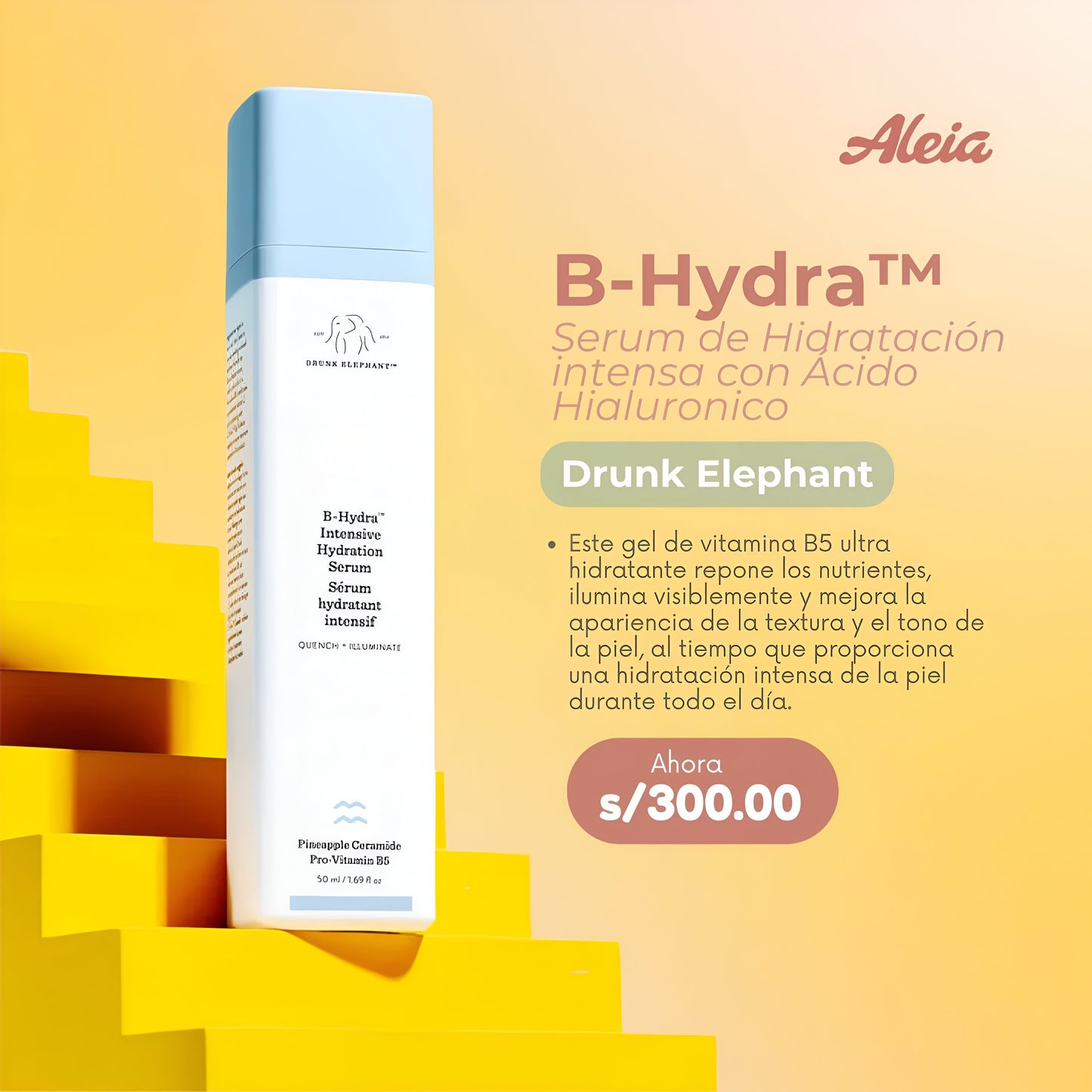 B-Hydra™ Serum de Hidratación intensa con Ácido Hialuronico